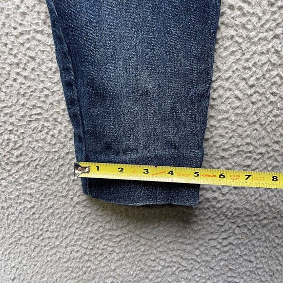 Jeantonics Jeans Womens Size 18 Blue Denim Tapered Skinny Dark Wash - Picture 2 of 15